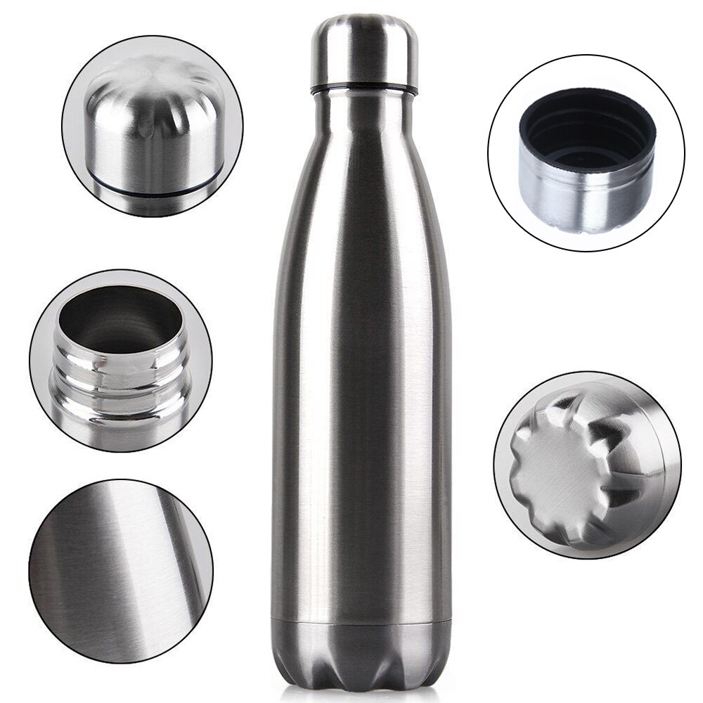 Garrafa Térmica Café Chá Pressão Inox 1 Litro Não Pinga Conserva 6