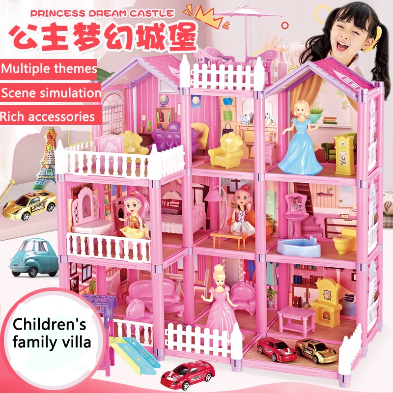 10 Best Dollhouses for Girls  Casinha de boneca barbie, Casa de