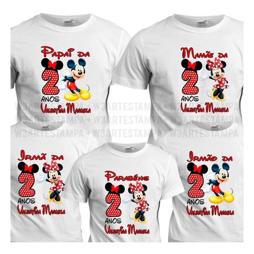 Blusas personalizadas de online minnie