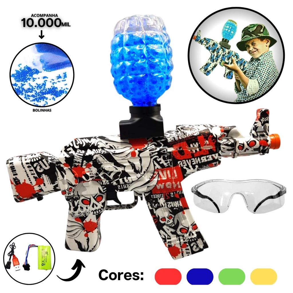 Em promoção! Cicatriz Elétrica Gel Blaster Arma Arma De Brinquedo