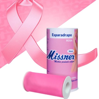 Esparadrapo Impermeável 2,5cm X 4,5m Branco Kit C/6 Missner