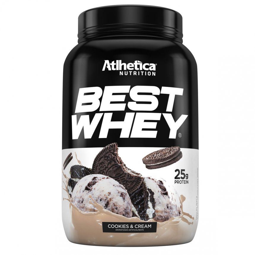 BEST WHEY (900G) – Cookies and Cream ATLHETICA NUTRITION
