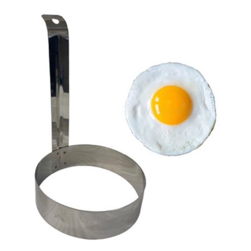 Aro Modelador Inox Para Ovos Fritos Hamburguês Modelador de Ovos