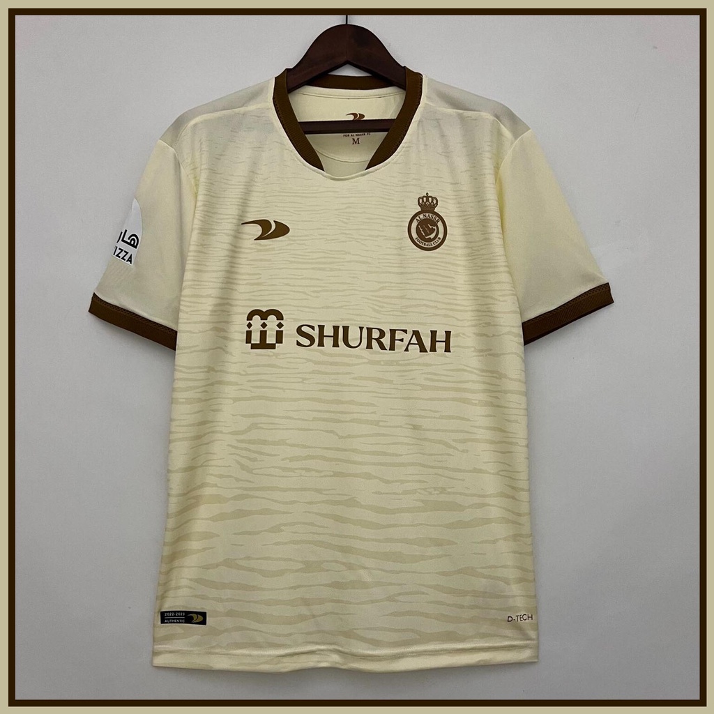 Al Nassr 23/24 Camisa Da Equipe De Futebol LYD QT