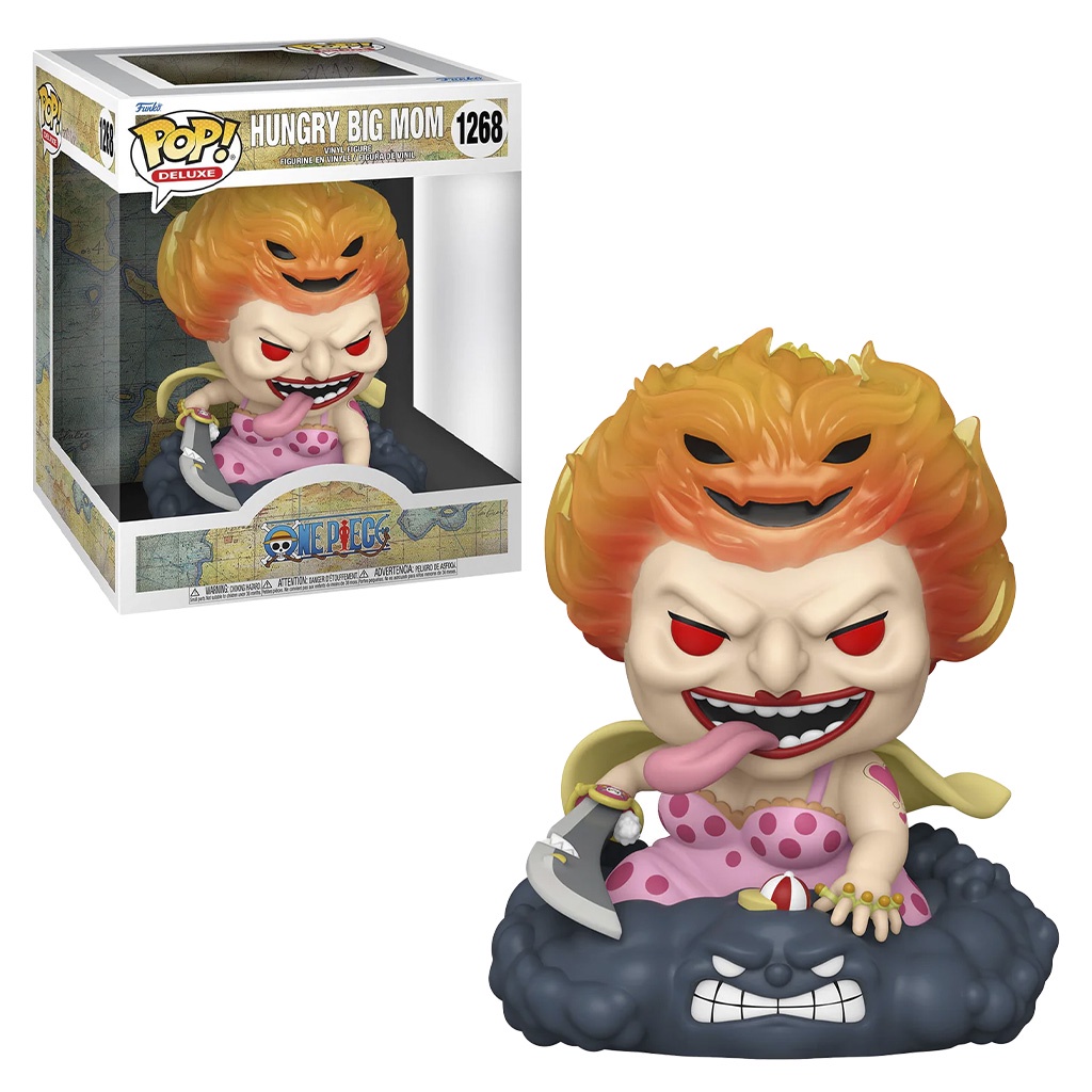 FUNKO POP DELUXE ONE PIECE 4" - HUNGRY BIG MOM 1268 NOVO ORIGINAL