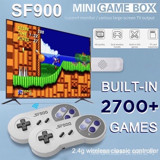 Blueapple super nintendo SF900 gamepad16-Bit HDMI Console Retro TV Sem Fio Para SNES NES 2700 + Game Stick