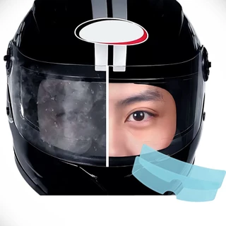 Película Anti Chuva E Anti Embaçamento Para Viseira De Moto 1 UNIDADE