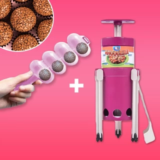 Boleador de Doces e Sushi + Modelador / Cortador de Brigadeiro e Nhoque Com Descascador e Boleador Cozinha