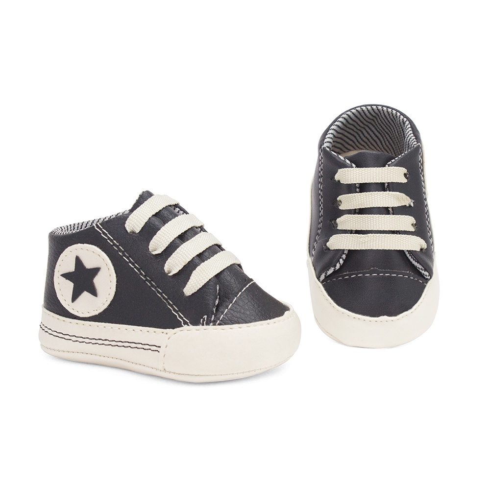 Tenis cano alto masculino hot sale bebe