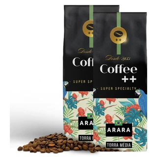 Kit 2 unidades Café Especial em Grãos ARARA Coffee Mais 100% Arábica 2x 250g