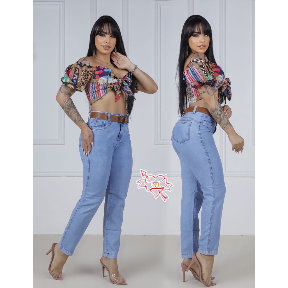 Calça jeans feminina store barata frete gratis