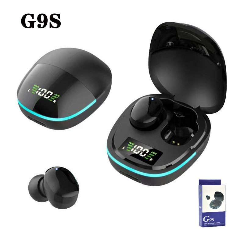 Fone De Ouvido Gaming G9S Sem Fio Bluetooth Com Cancelamento De Ruído À prova d'água Som estéreo HiFi Com microfone