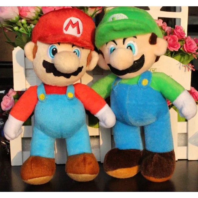 Super Mario, Luigi, Princesa e Yoshi - kit 4 bonecos grandes - Super Size  Figure Collection - Bonecos - Magazine Luiza