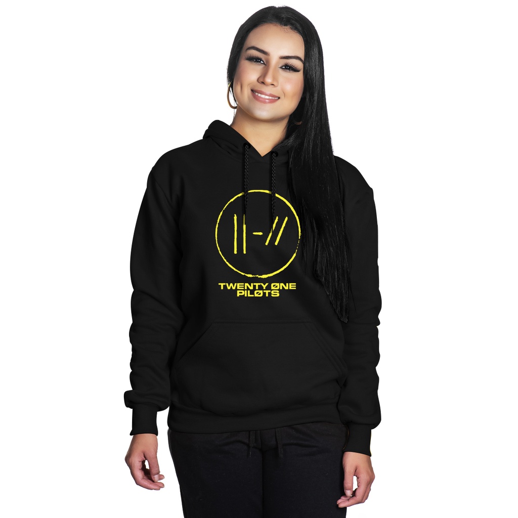 Moletom feminino hot sale twenty one pilots