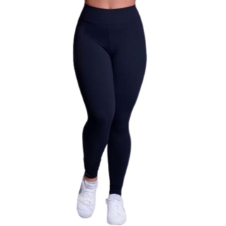 Calça Legging Modeladora com Zíper Preta 02 de Poliamida e Bolso atrás -  Victorias Fashion Store - Loja online de moda feminina