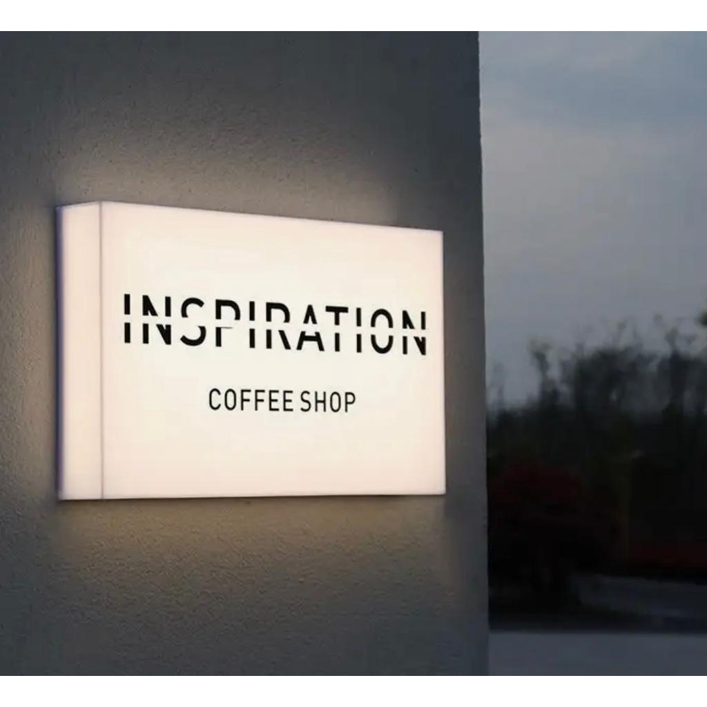 Placa para Fachada Loja Luminoso 30x30 Exclusivo com seu Logotipo para ...