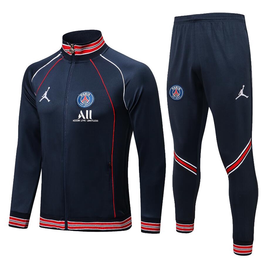 2021 2023 Paris Football Jacket PSG Conjunto De Jaqueta De Palha Longa