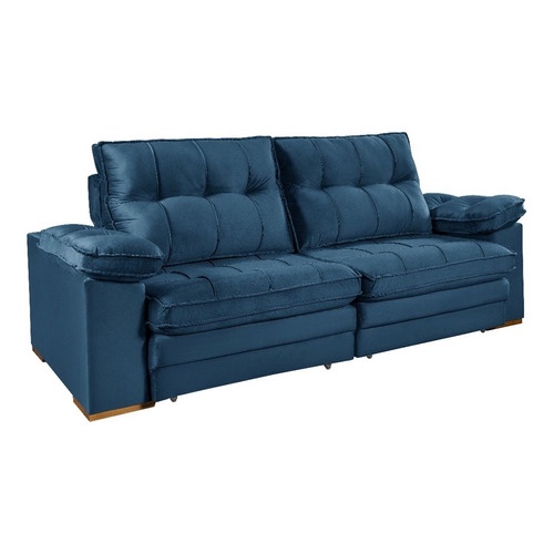 Sofa Luxo 2 Modulos 4 Lugares Retratil Reclinavel 2,5 Metros Shopee