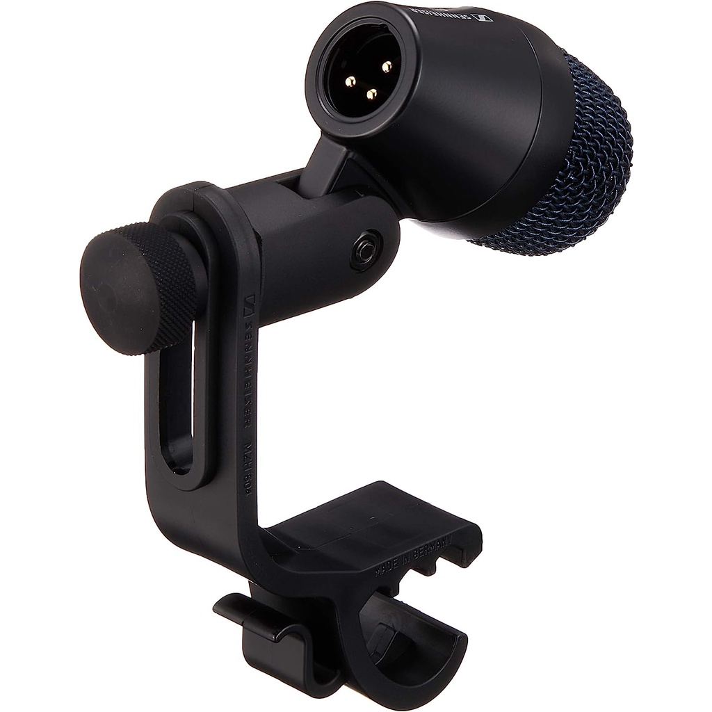 E904 sennheiser Microfone De Instrumento Dinâmico Cardioide Tambor
