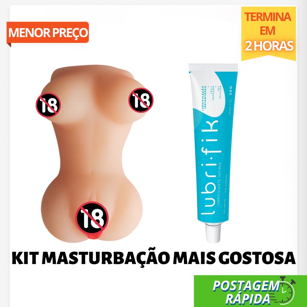 Masturbador Masculino de mão Punheta Forma De Corpo | Shopee Brasil