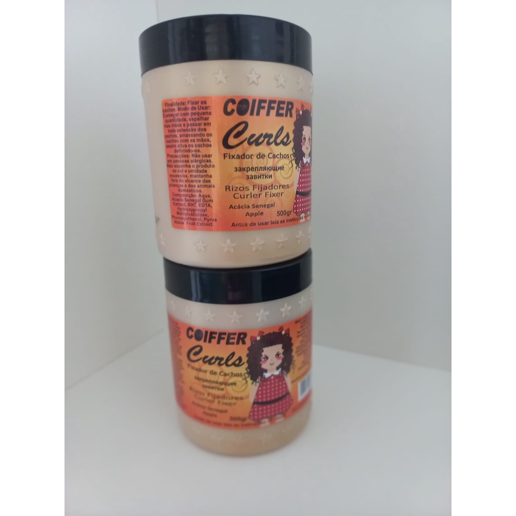 Fixador De Cachos Curls Coiffer G Shopee Brasil