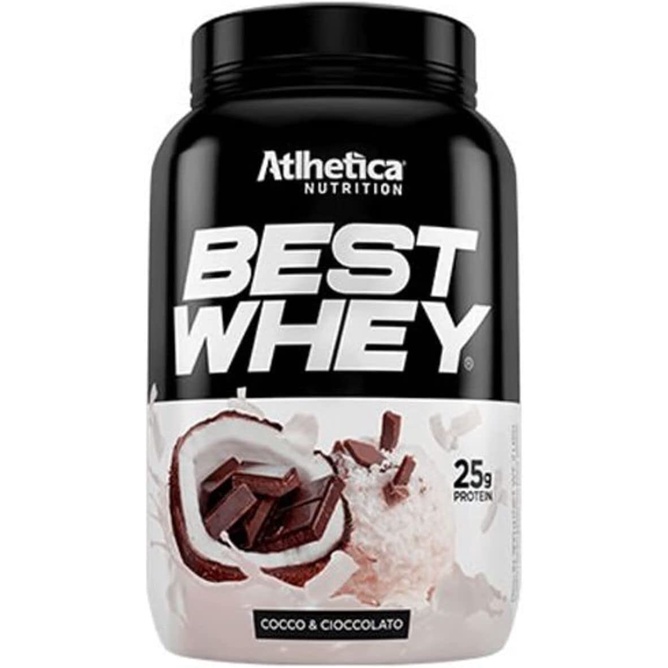 Best Whey 900g Athletica Nutrition, Côco & Cioccolato