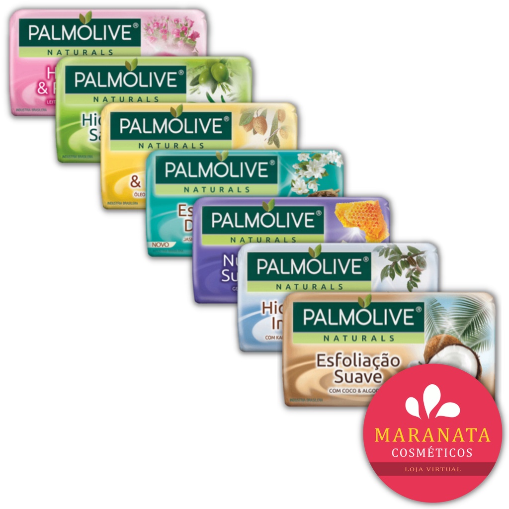 KIT Sabonete Palmolive Naturals 150g | Shopee Brasil
