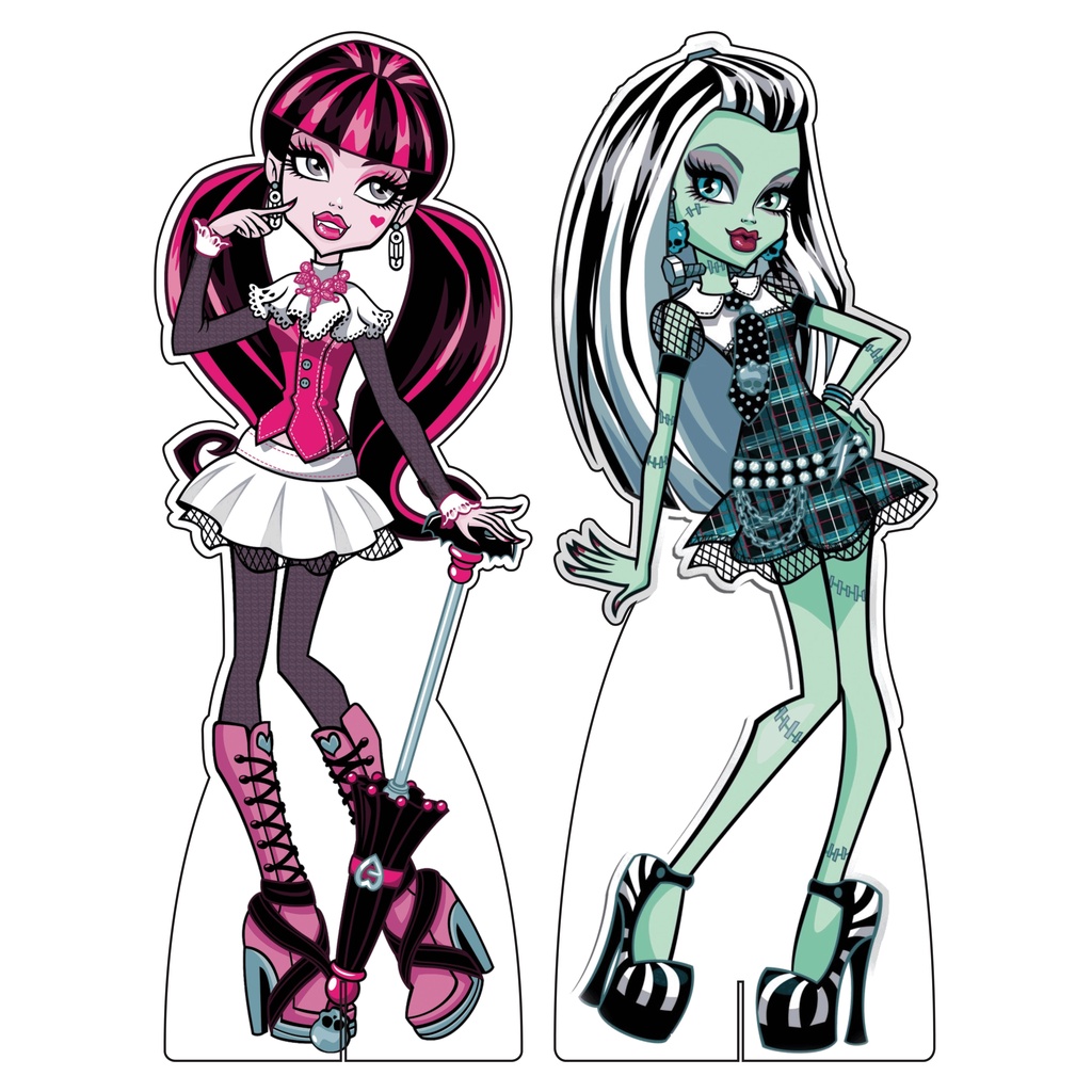 Painel Monster High Redondo 1,3 a 1,5m em Tecido