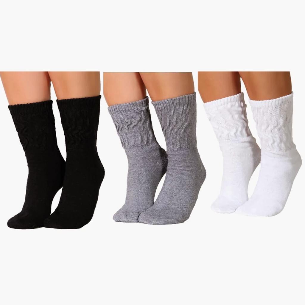 Meias Aeróbicas Cano Médio Ramote | Shopee Brasil