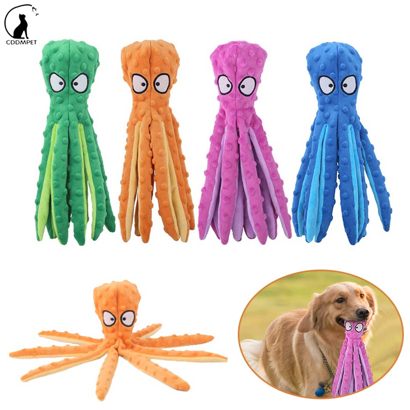 Brinquedo Cachorro De Pelúcia De Polvo De Desenho Animado Resistência Para Cães Morder O Brinquedo De Limpeza De Dentes Mastigar