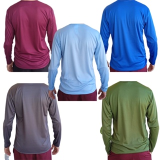 Kit 3 Camisas Masculinas Blusa Camiseta Manga Longa