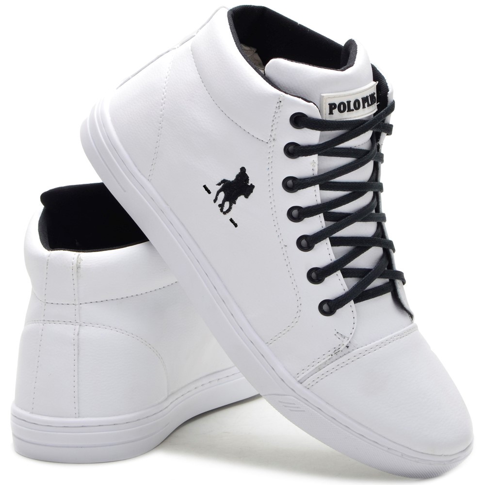 Casual Masculino Cano Alto Sapato Bota Masculino Sapato Branco Masculino  Cano Alto Sapato Branco Masculino Online