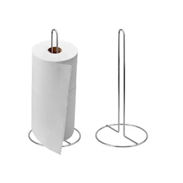 Porta Rolo Papel Toalha Suporte Para Guardanapo Em Inox | Shopee Brasil