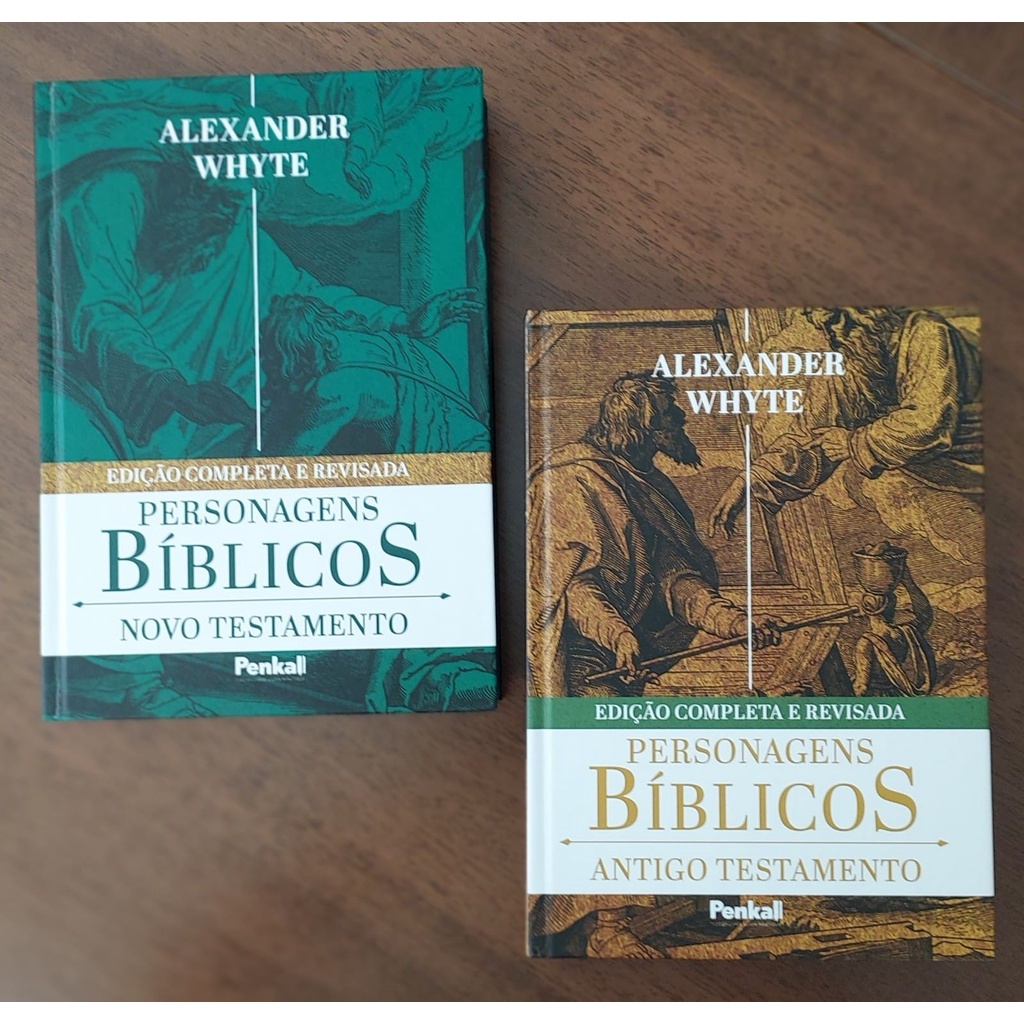 Personagens Bíblicos - Alexander Whyte (2 Livros) | Shopee Brasil