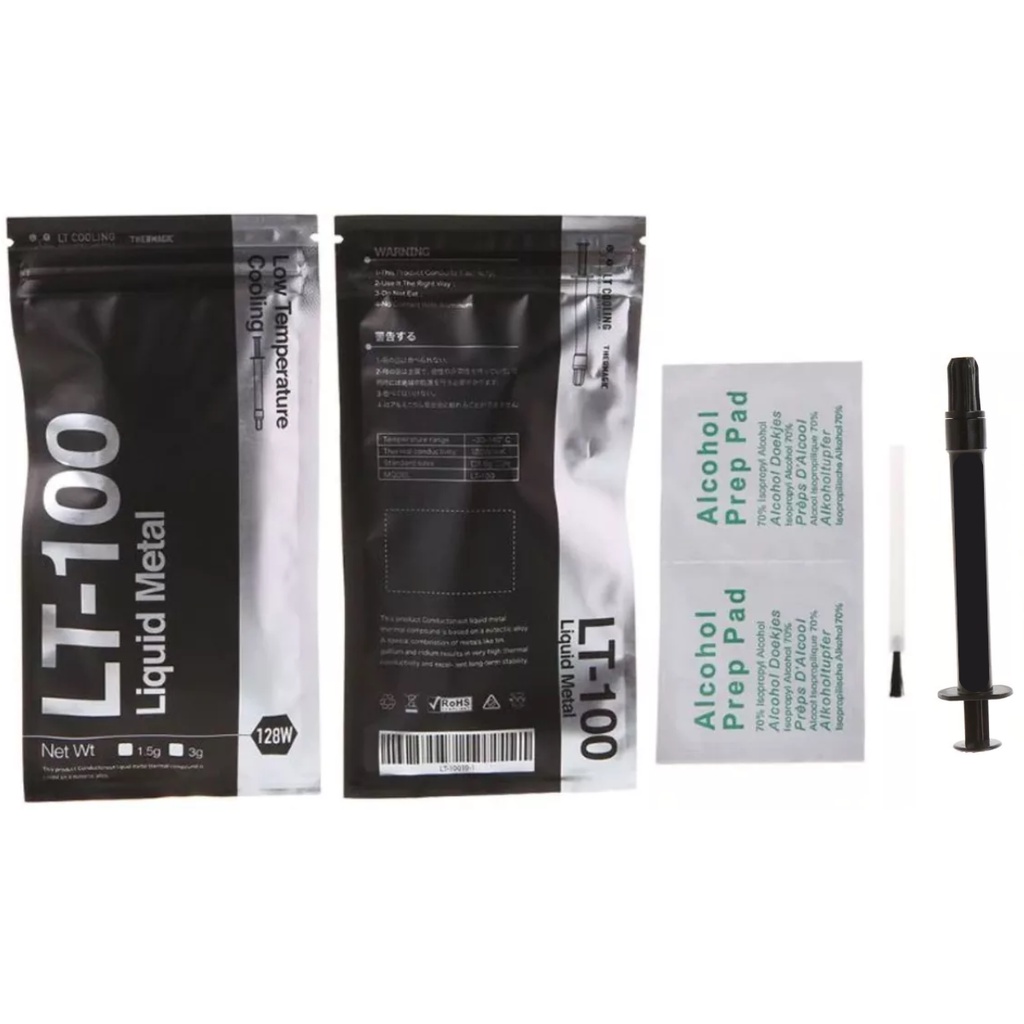 Pasta Térmica Metal Liquido Lt-100 128 Wmk Ps5 Playstation 5