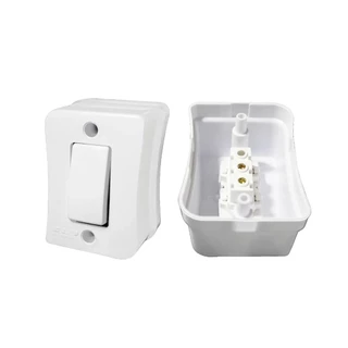 Interruptor Paralelo Sobrepor Externo 10a Viena