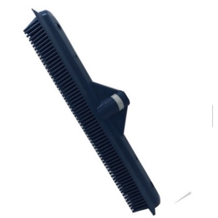 Vassoura Silicone Salão Beleza Não Levanta Pó Poeira Cabelo 3 em 1