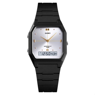 Relógio Eletrônico De Senhora SKMEI Mulher Digital 1604 Silicone Esportivo À Prova D