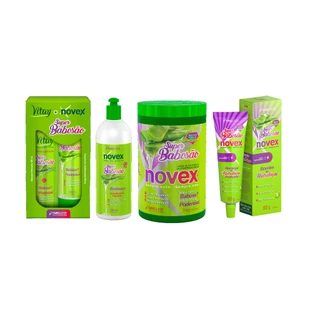 Kit Novex Super Babosão Embelleze 5 Itens