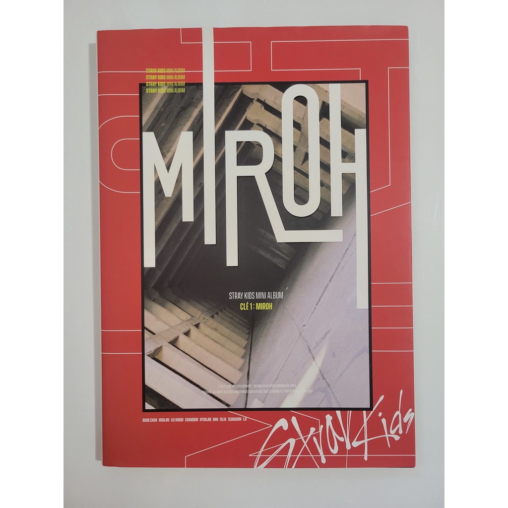 Álbum Kpop Stray Kids - mini album: Clé: Miroh (Limited edition