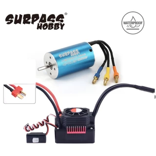 Motor Esc Brushless Automodelo Rc 2845 3800kv / esc 45A Para 1/12 1/14 1/16 Escala WLtoys / MJX etc