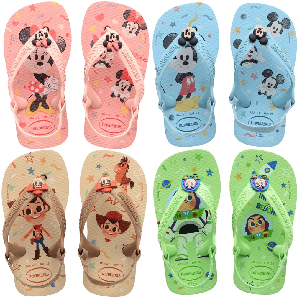 Havaianas Baby Disney Tico e Teco - Marrom em Promoção na Americanas