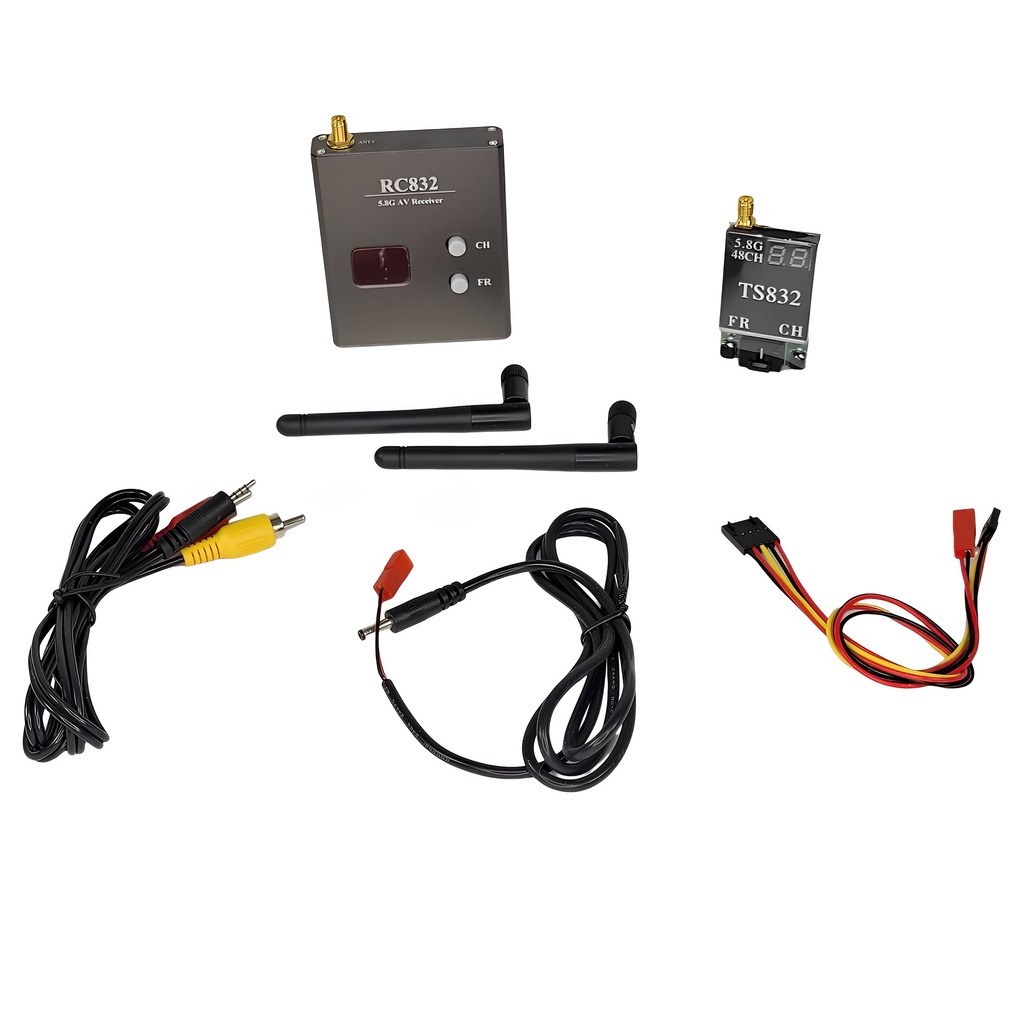 Kit Fpv Drone Boscam 5.8g 600mw 48ch Tx E Rx Ts832 Rc832 | Shopee Brasil