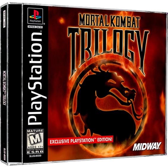 Jeu Mortal Kombat Trilogy Pour PlayStation 1 (PS1) - Bon état, Disque Propre