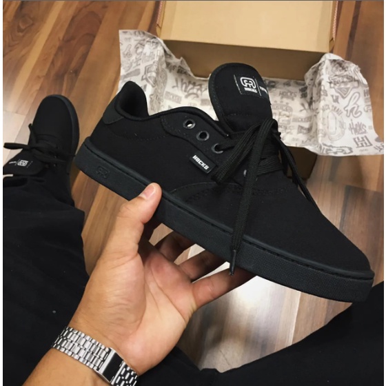 Tênis Hocks Trip Skate Masculino Original - Preto