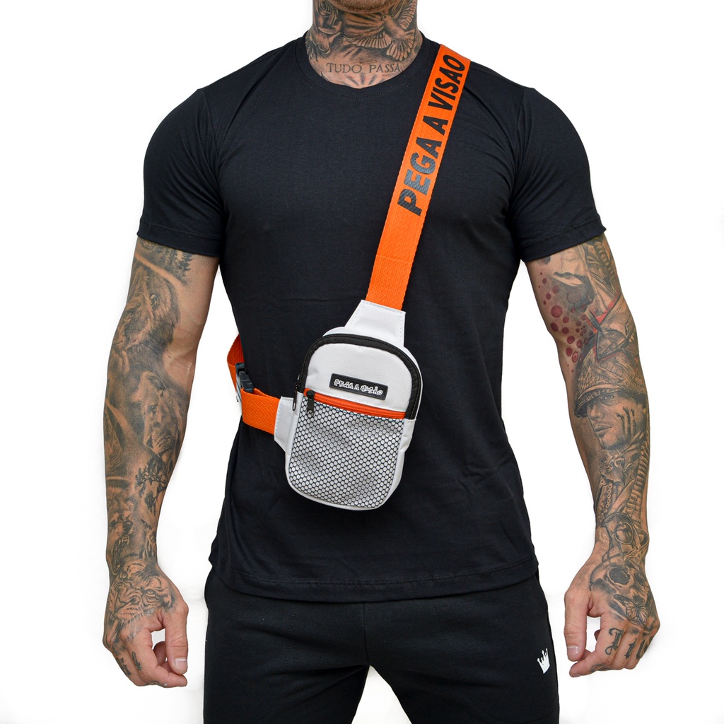 Shoulder Bag Transversal Mini Bag Pega a Visao Com Alça Regulável