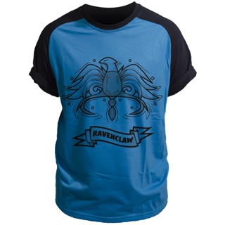 Camiseta Raglan Corvinal Harry Potter - CLUBE COMIX - Super Geek