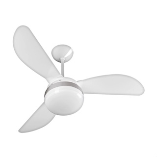 Ventilador de Teto Ventisol Fênix Branco Silver 02 Lâmpadas Led Inclusas 127v