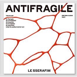 LE SSERAFIM 2nd Mini Album - ANTIFRAGILE (Compact Ver.) | Shopee