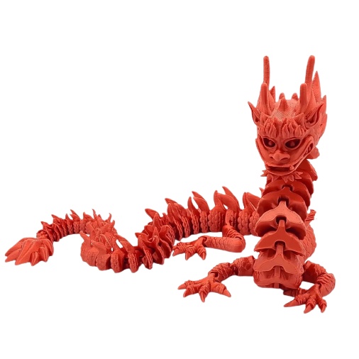 Fidget Toy Dragão Imperial Articulado Impressão 3D Brinquedos Anti Stress E De Alívio Do Estresse Para Adultos E Crianças